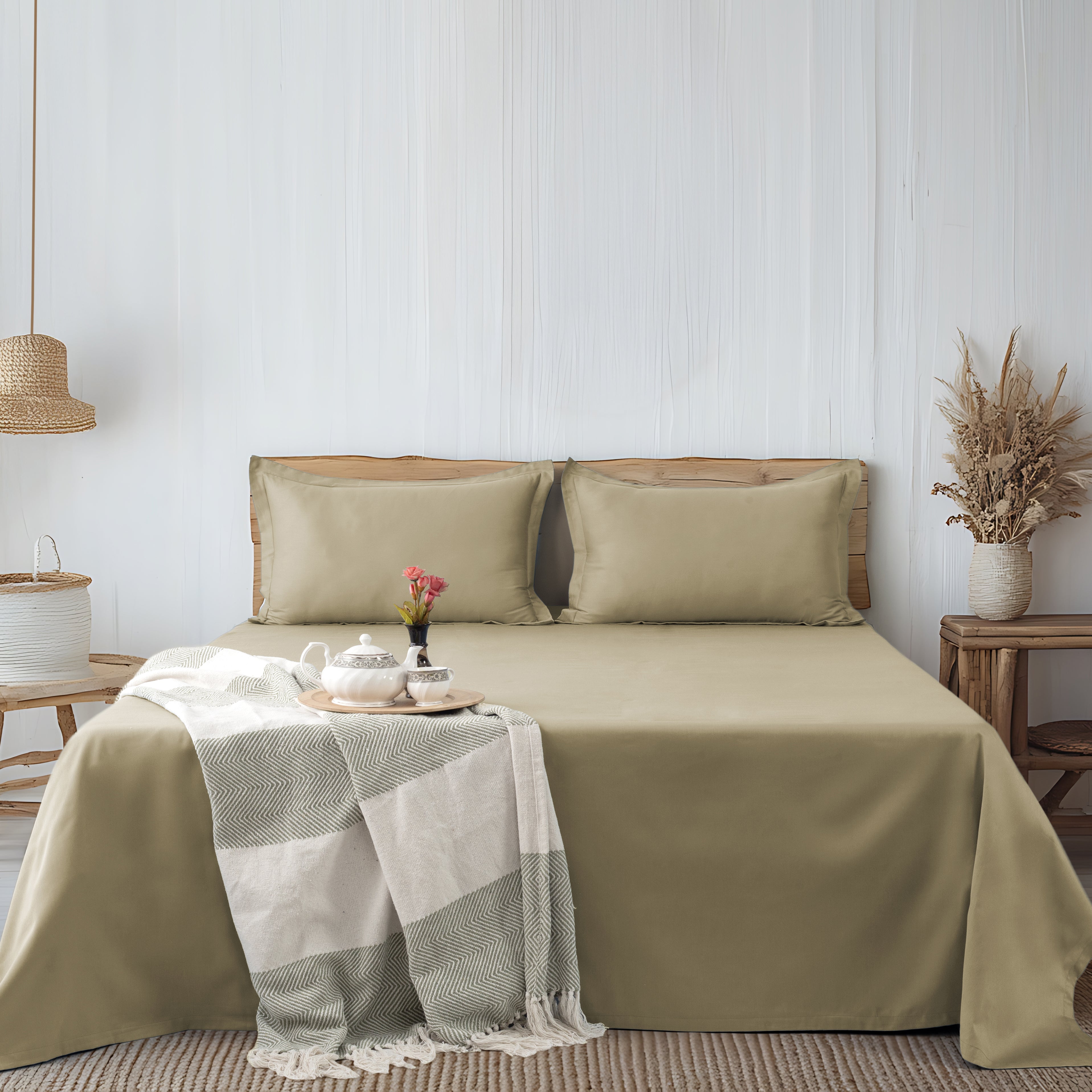 Cotton Sole Pure Farm Cotton - 300 TC Plain