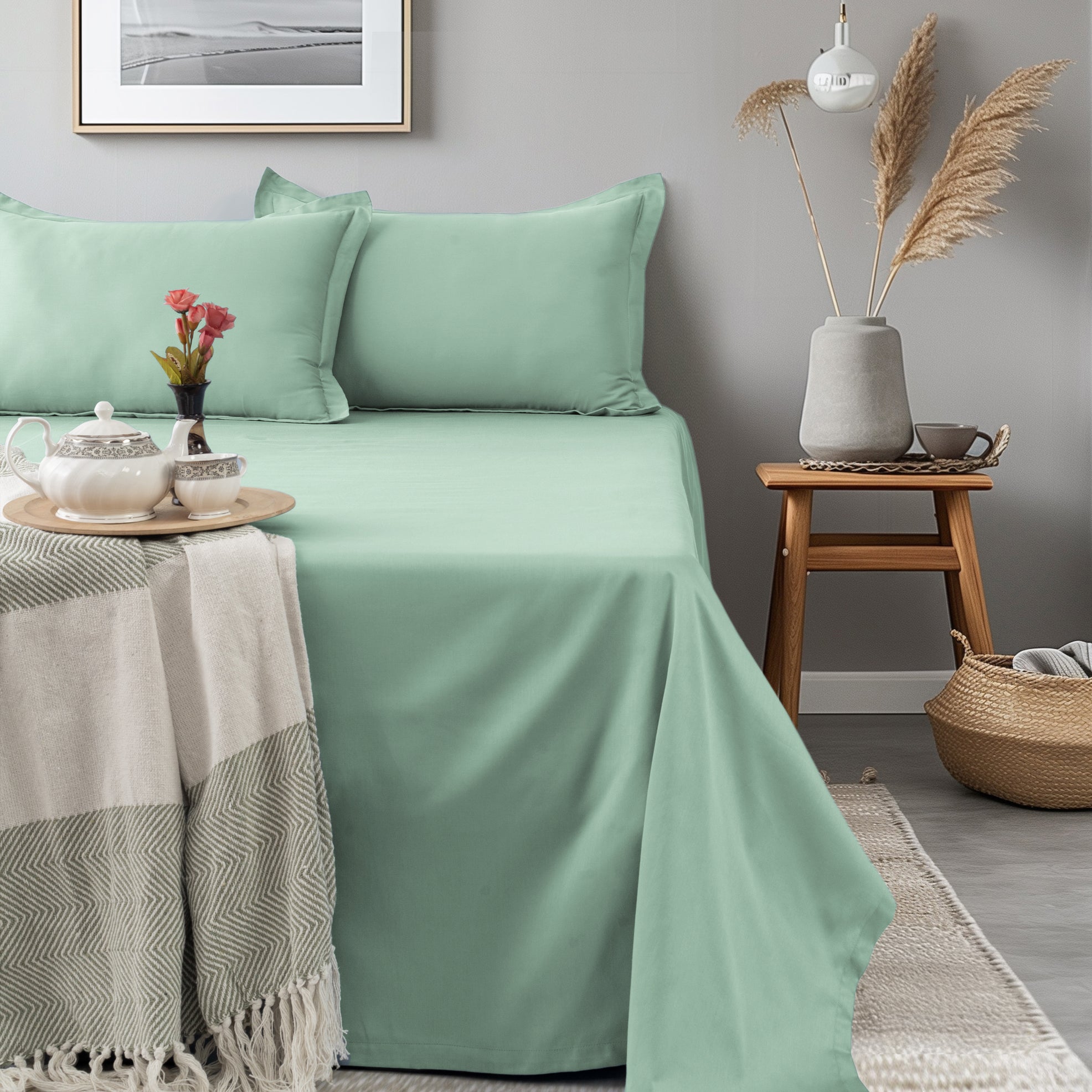 Cotton Sole Pure Farm Cotton - 300 TC Plain