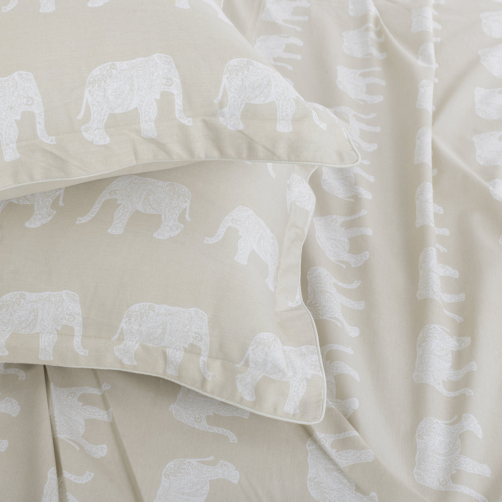 Cotton Muse Pure Farm Cotton - 300 TC Block Print
