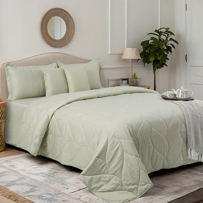 The Loomsville Suite Pure Farm Cotton - All Season elegant comforter set - 350 TC